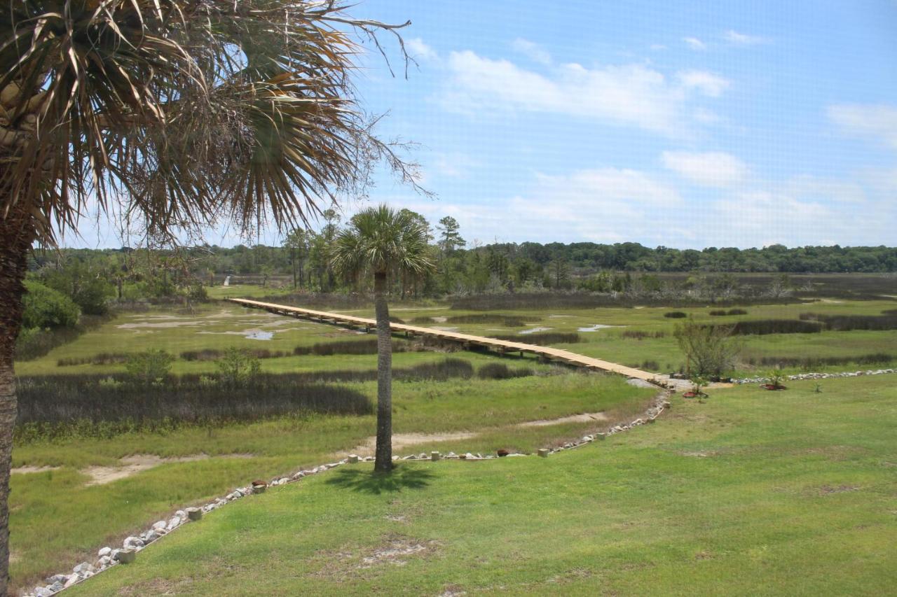 Palmetto Hut Villa Edisto Island Exteriör bild